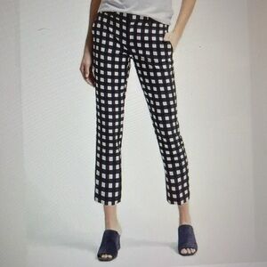 Banana Republic Avery Checked Ankle Pants
